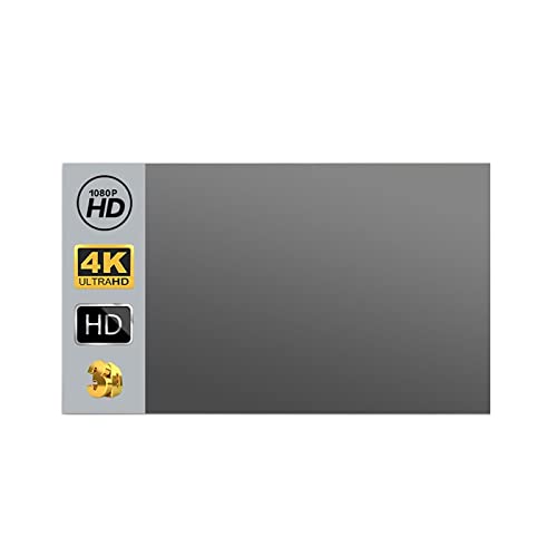 Tragbare Projektor-Leinwand, hohe Helligkeit, 16:9, Metall-Anti-Licht-Vorhang, 84100120133150 Zoll, Zuhause, Outdoor, Büro, 4K - Projektorleinwand(72 inch)