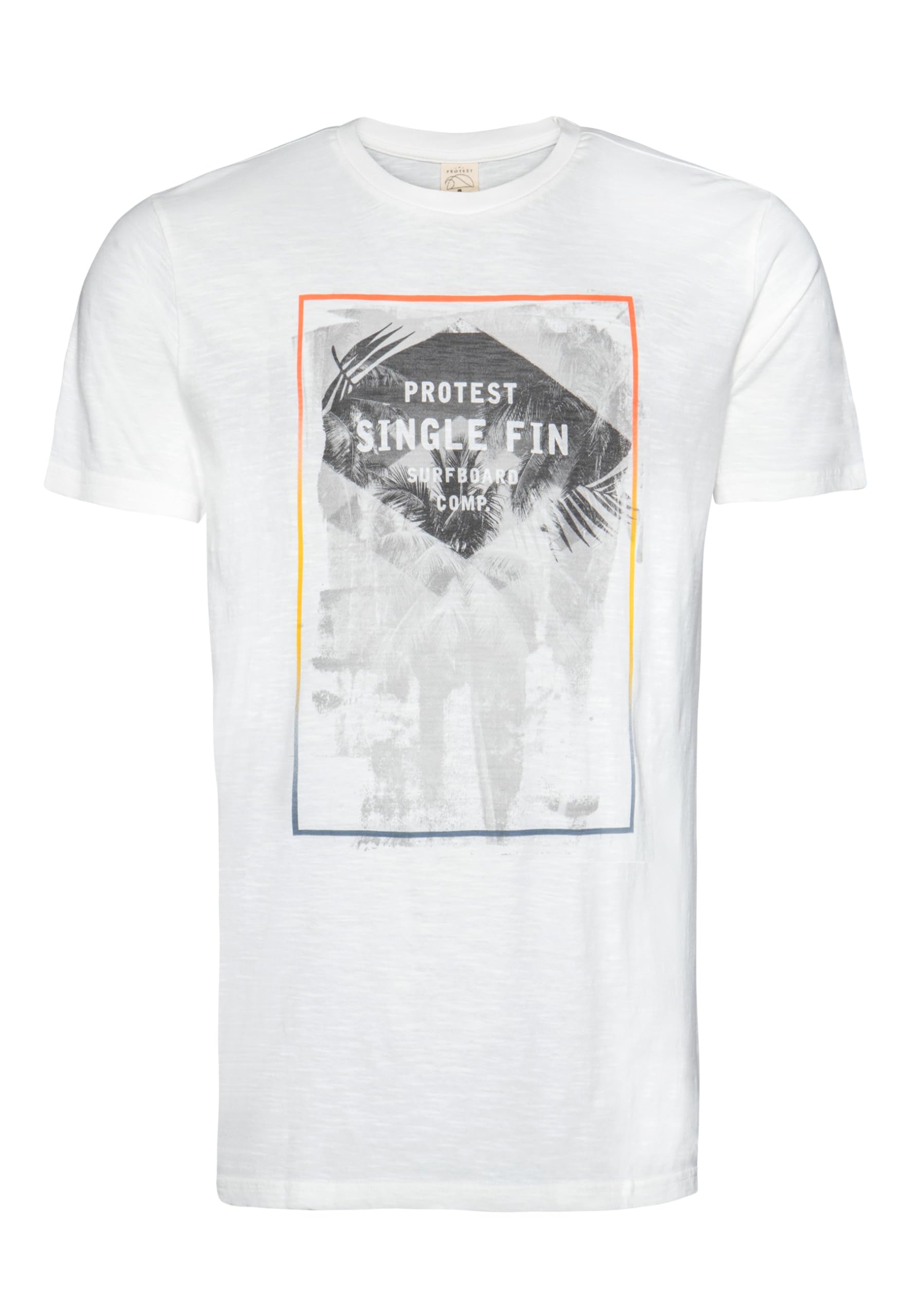 Protest Inset Herren-T-Shirt S Muschel