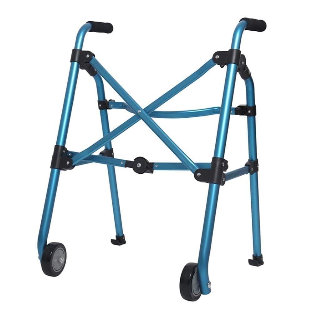 DOOKAA rollator rollatorenZusammenklappbarer Gehhilfe für Senioren. Leichter Gehhilfe aus Aluminium mit höhenverstellbaren Gehhilfen auf Rädern