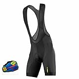 Radlerhose Herren Qualitätsklassiker Bib Shorts Fahrrad Bottom Bike Hosen 20d mit Strumpfhosen Sommer Culotte Riding Unterwäsche Hose Fahrrad Zubehör (Color : A, Size : 5X-Large)