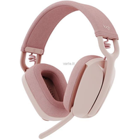 Logitech Zone Vibe 100 - Headset - ohrumschließend - Bluetooth - kabellos - rosé (981-001224)