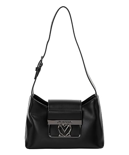 Love Moschino Damen Jc4201pp0hkw000 Schultertasche, Schwarz