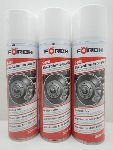 Förch 3X Aluminium ALU SCHMIERPASTE S426 BREMSEN RÄDER BREMSENSPRAY Spray KFZ 50ml