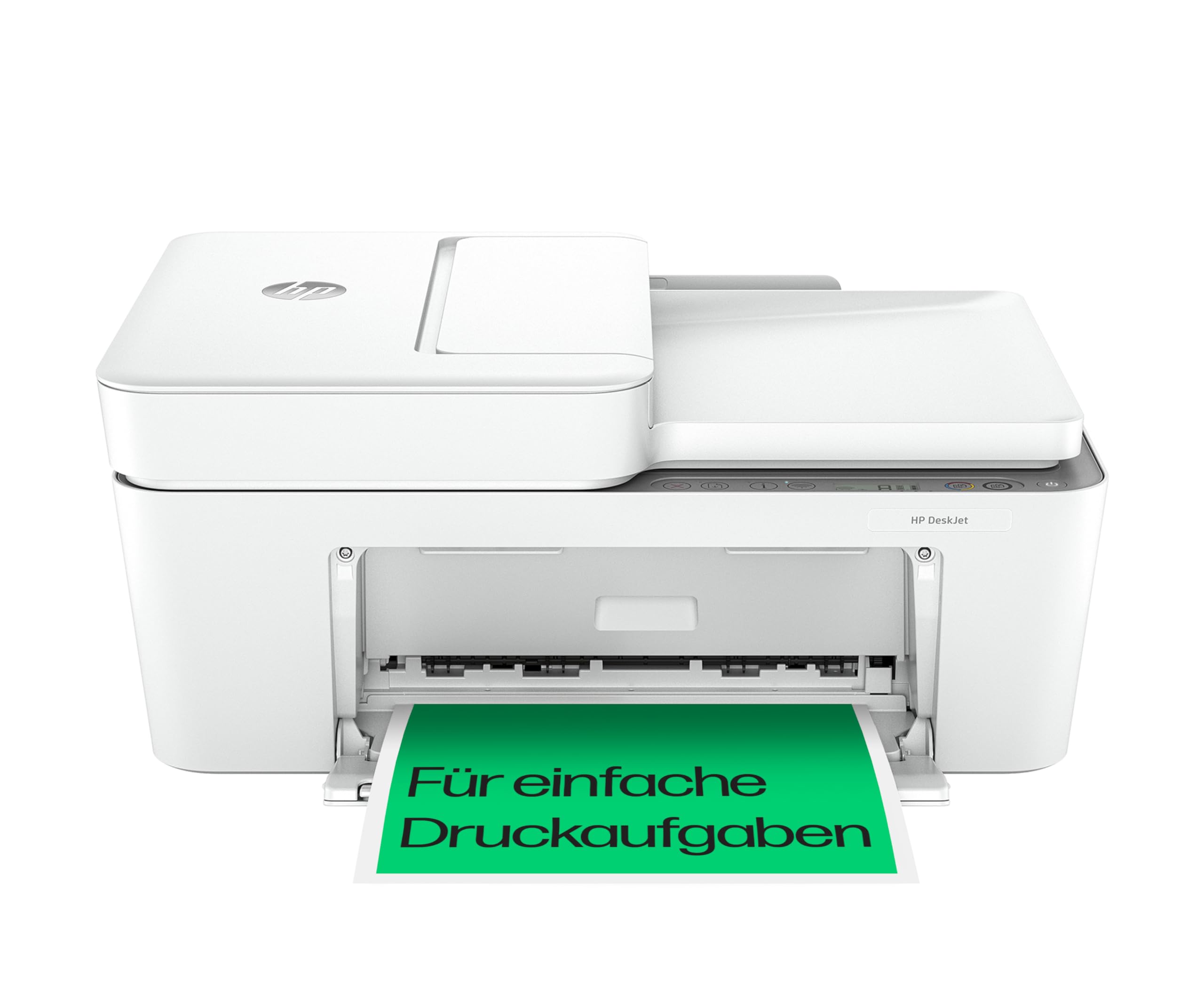 HP DeskJet 4220e Multifunktionsdrucker, 3 Monate gratis drucken mit HP Instant Ink inklusive, HP+, Drucker, Kopierer, Scanner, Mobiler Faxversand, WLAN, Automatische Dokumentenzuführung, Weiß