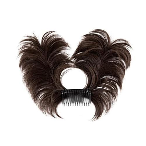 Haarteile Haarknoten Messy Bun Haarspange Einfach zu verwendendes Haarteil mit Klauenclip Vielseitige Frisuren Flauschige Perücke for dünnes oder dickes Haar Brötchen Haare(Dark Brown)