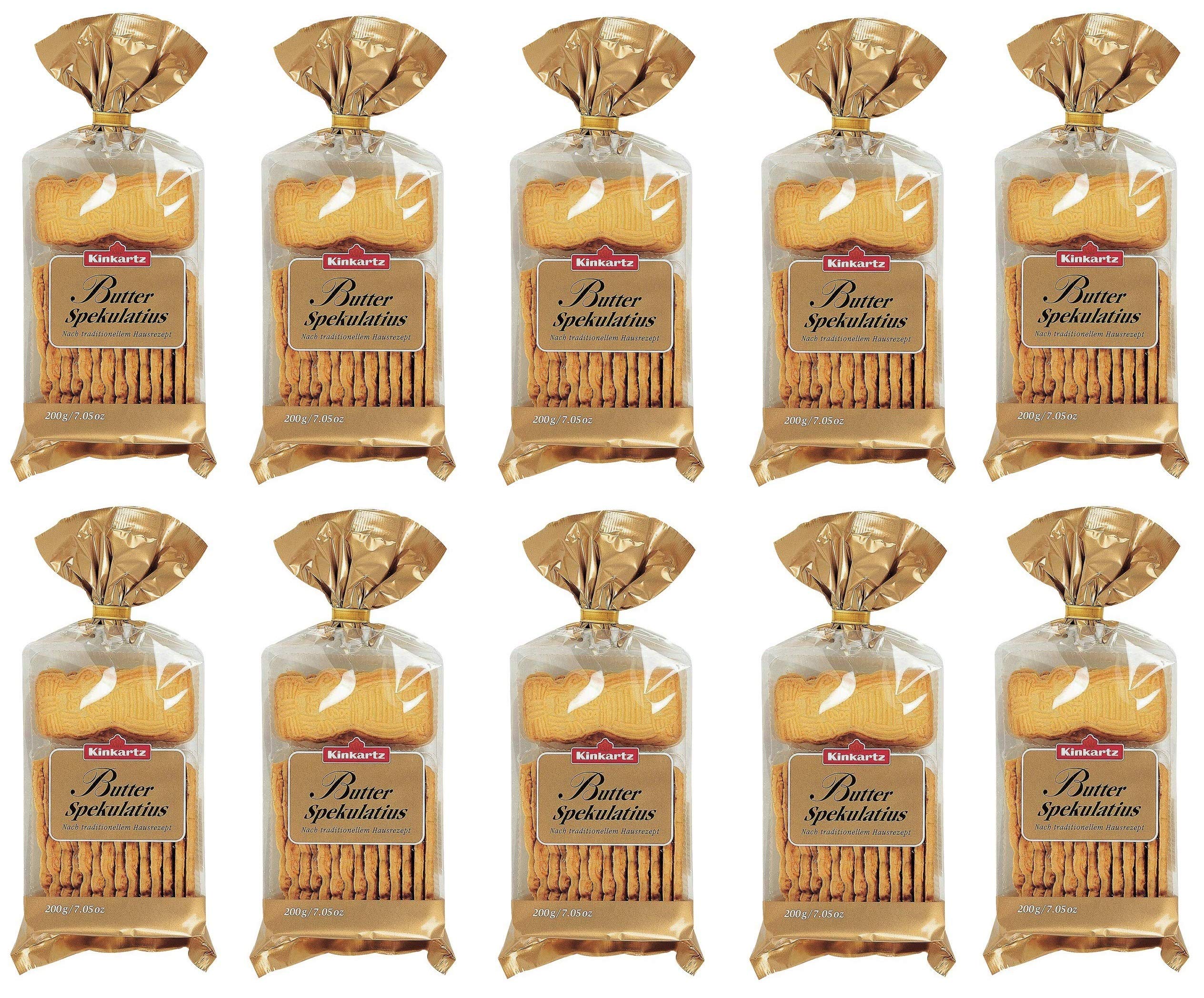 Kinkartz Butterspekulatius, 10er Pack (10 x 200 g) Spekulatius aus Aachen