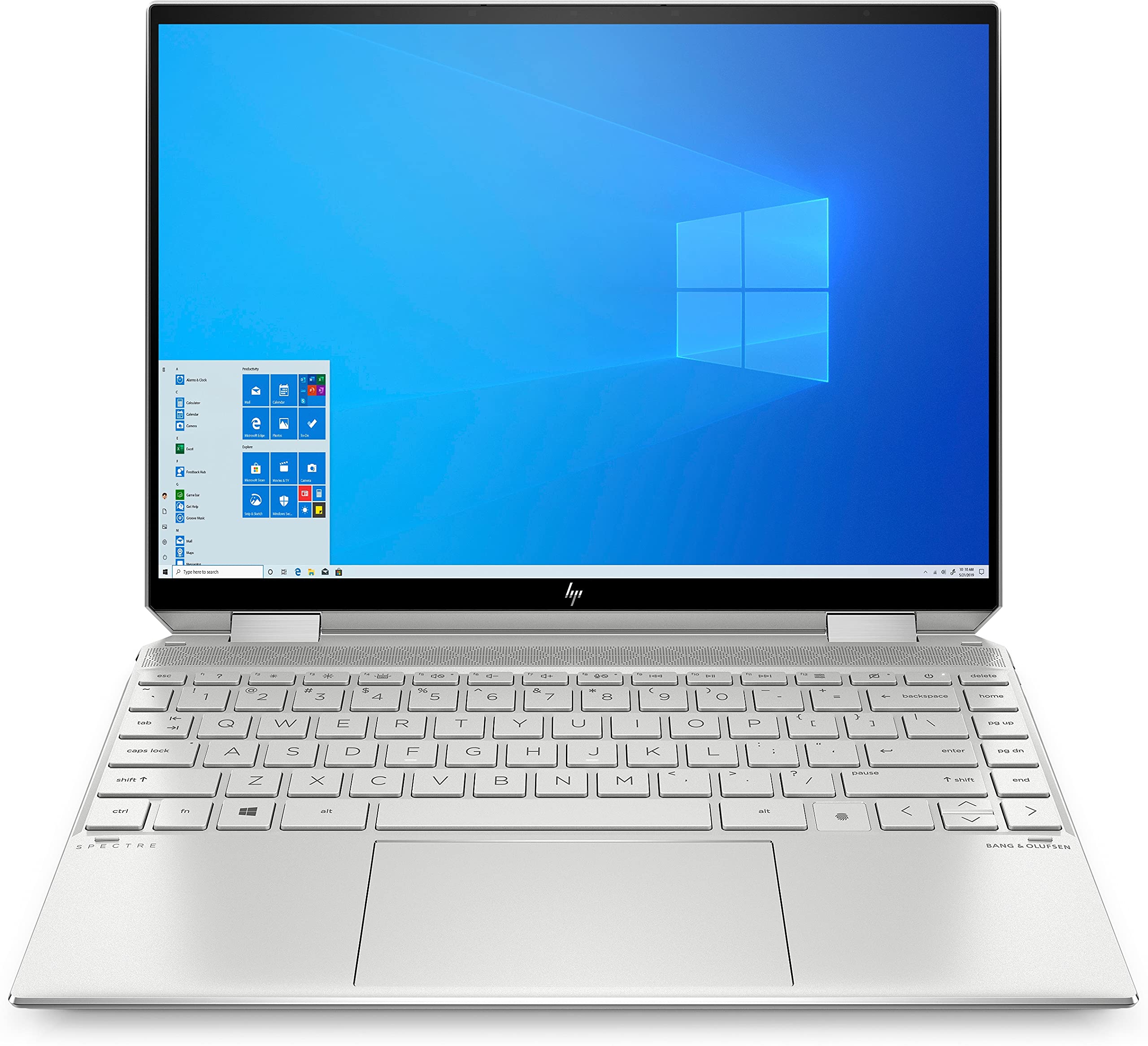 HP Spectre x360 2in1 Laptop | 13,5" WUXGA+ Touchscreen | Intel Core i5-1135G7 (Intel EVO) | 8GB RAM | 512GB SSD, Intel Iris Xe Grafik | Windows 10 | Silber inkl. Pen, USB-C Hub & Lederhülle