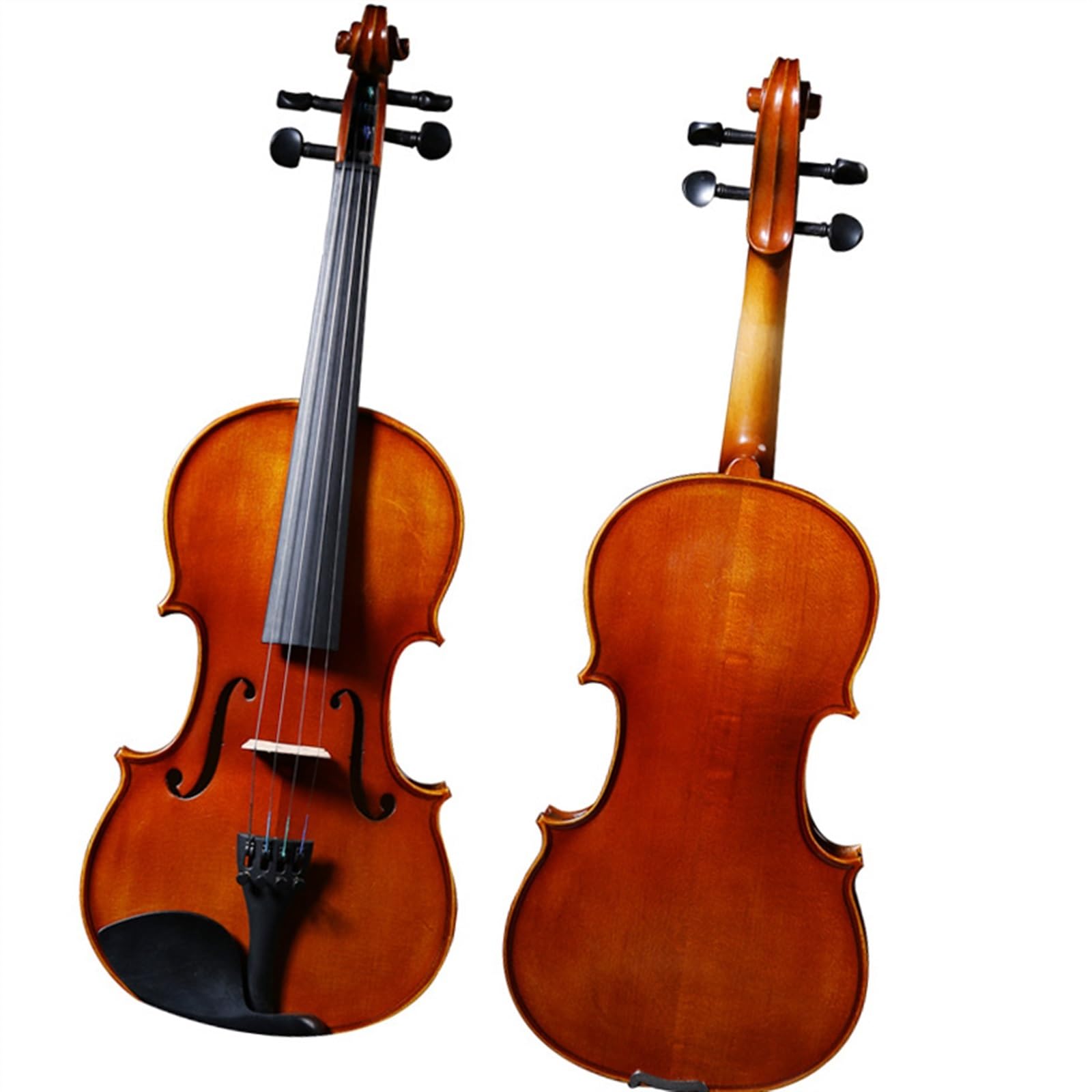 Standard Violine Italienische Handgefertigte Ebenholzvioline Für Erwachsene 4/4 3/4 1/2 1/4 1/8(1/8)