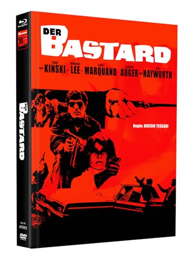 Der Bastard - Mediabook - Cover F - Limited Edition auf 75 Stück (Blu-ray+DVD) - inkl. 28 Seiten Booklet; Poster A4 gefaltet beidseitig bedruckt, 3 PictureCards beidseitig bedruckt; 1 Untersetzer