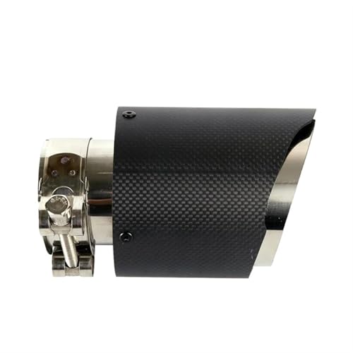 Auto Auspuffrohr Autoauspuff Endrohr Carbon Fiber Endschalldämpfer Rohr IN 63mm Out 76mm 89mm 101mm 114mm Auto Auspuff Endrohr