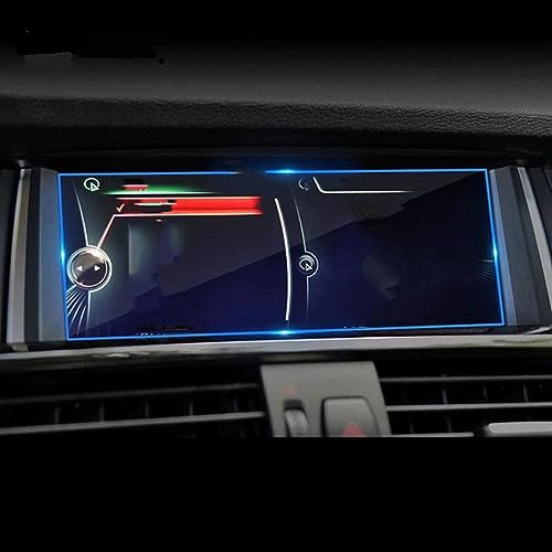 VINAMY Navigations-Displayschutz für BMW X3 X4 F25 F26 2011-2017-Displayschutz aus gehärtetem Glas, 9H Kratzfest,Anti-Blue Light