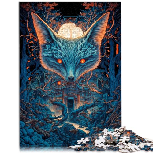 Puzzles als Geschenke, Fox Magic Powersefd, Puzzles für Erwachsene, 1000 Teile, Holzpuzzle, Geburtstagsgeschenk, Geschenke für oder, Wandkunst, 1000 Teile (50 x 75 cm)