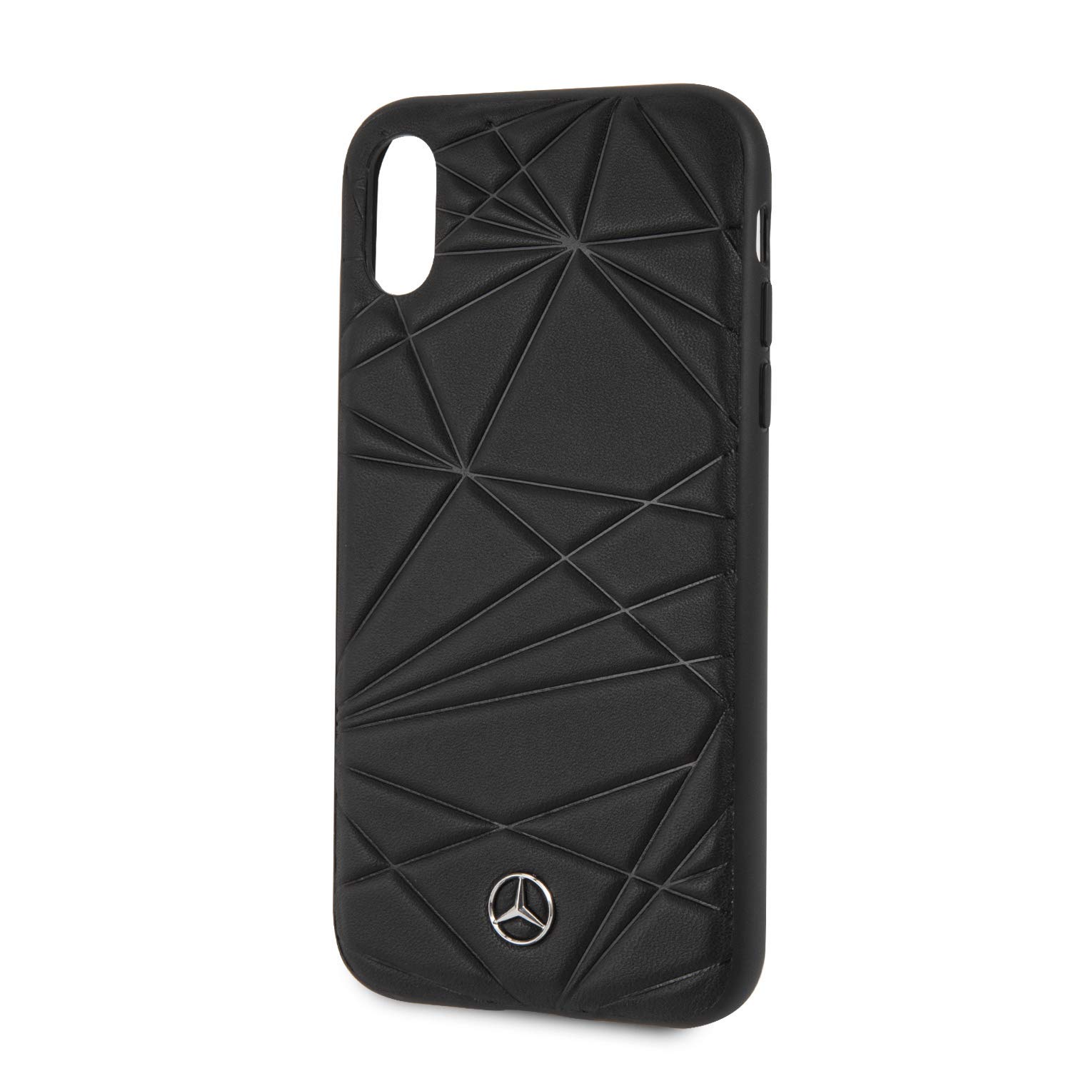 CG Mobile Mercedes-Benz Schutzhülle für iPhone XR in Black Twister Collection, E