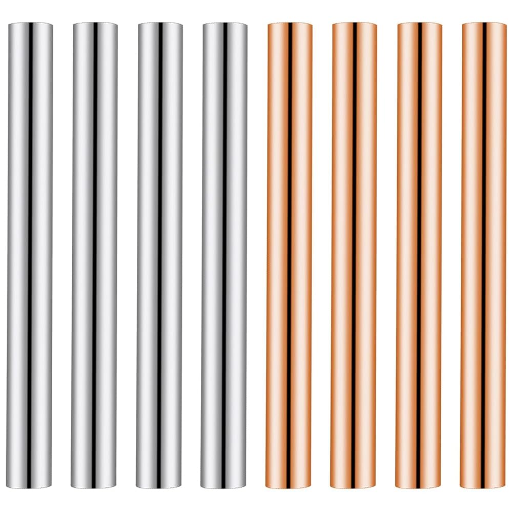 Kiudduy Kupfer-Stab Kupfer-Metallstab Eignet Sich für Schulwissenschaftliche Experimente und Metall-DIY-Bastelhobbys