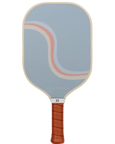 Holbrook Pickleball-Paddel, Rückspul-Design, Performance-Serie, Oberfläche aus Kohlefaser/Graphit-Mischgewebe, Polypropylen-Wabenkern, Qualität und Design treffen Pickleball, Einheitsgröße