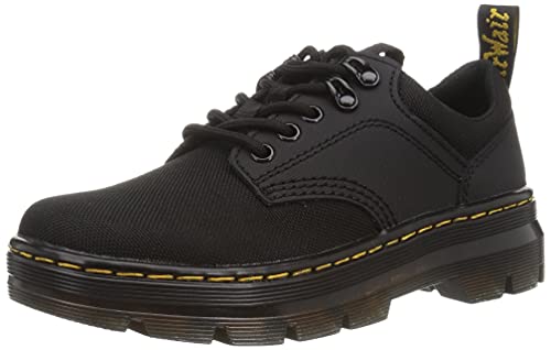 Dr. Martens Unisex Reeder Oxford, Schwarz extra robust 50/50+ajax, 37/38 EU