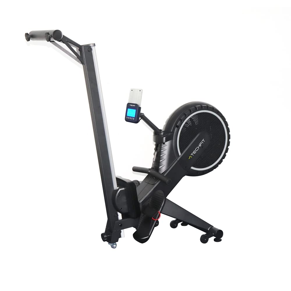 TechFit Rudergerät für zu Hause, magnetisches Bremssystem, geräuscharm, wartungsfrei, Schwungmasse: ca. 4,5 kg, Trainingscomputer, max. Benutzergewicht 100 kg