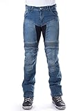 Trilobite Parado Elastic Denim Herren Jeans (32-32, Hellblau), hellblau, 32 W / 32 L