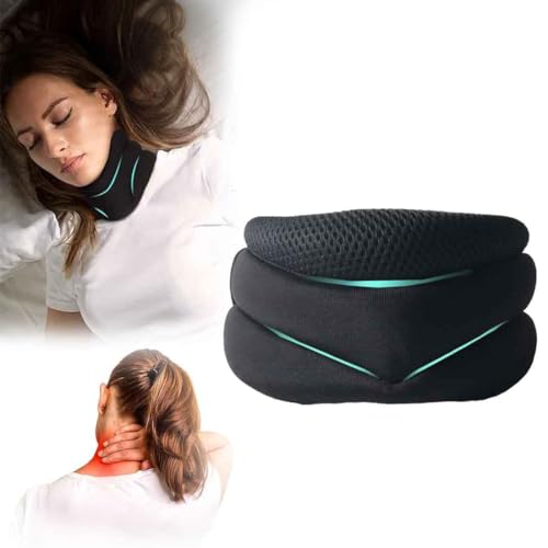 Cervicorrect Neck Brace,Anti Snoring Neck Brace Relief Neck Pain,Neck Brace Cervical Collar Support Neck,Wrap and Stabilize,Neck Support Brace for Women and Men,Anti Snoring Neck Brace