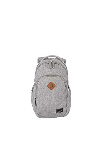 Travelite Rucksack Handgepäck mit Laptop Fach bis 13 Zoll, Gepäck Serie BASICS Daypack Melange: Modischer kleiner Rucksack in Melange Optik, 41 cm, 13 Liter