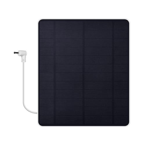 Kiudduy 5W Solarpanel für Überwachungskamera mit Verlängerungskabel IP65 Wasserdicht für Ringkamera