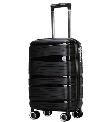 Habrur Rollkoffer Koffer Trolley Reisekoffer Mit Spinnerrädern, Leichten Ergonomischen Griffen, Handgepäck Koffer Gepäck Reisekoffer (Color : D, Size : 28in)