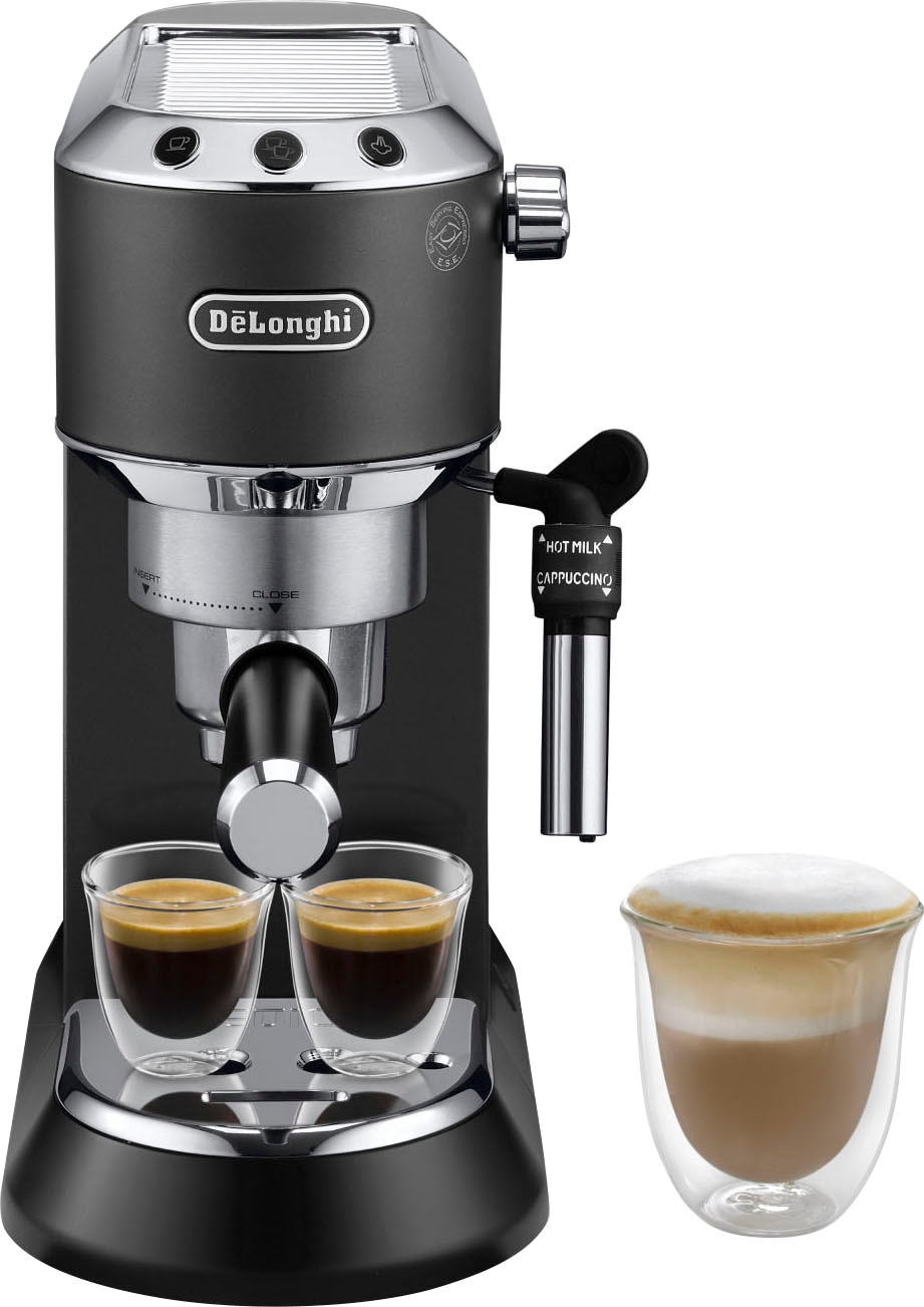 DeLonghi Espressomaschine "Dedica Style EC 685.B", Siebträger, 1350 Watt, 15 Bar