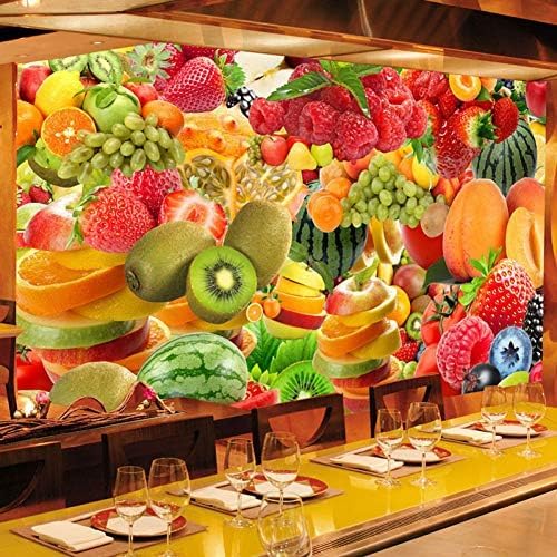 Frisches Obst Restaurant Cafe Obstladen Dekoration 3D Tapeten Wanddekoration Fototapete Sofas Wohnzimmer Wandbild Schlafzimmer-150cm×105cm