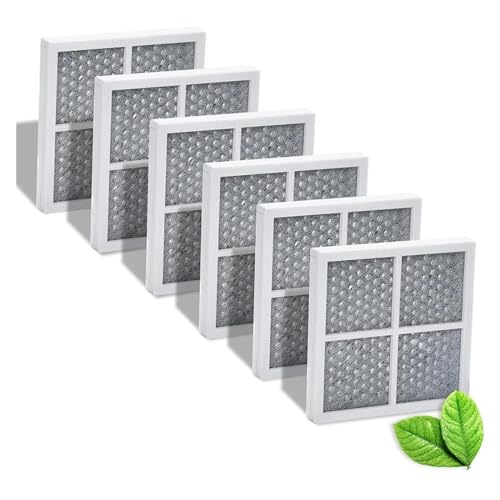 6PCS Kühlschrank Luftfilter for LT120F Und 46-9918,469918,9918,ADQ73334008 Aktivkohle Luftfilter