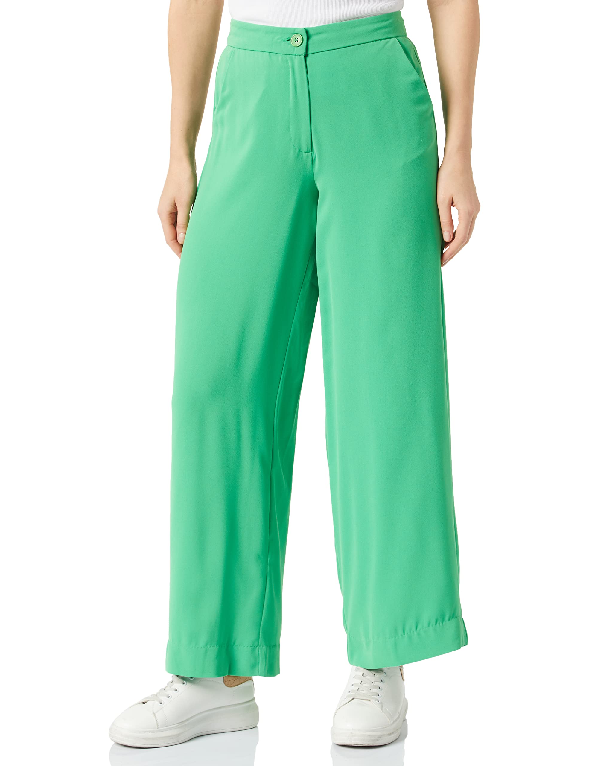 JdY Damen Jdyvincent Hw Wide Pant Pnt Noos Chinohose, Kelly Green, XXL / 32L EU