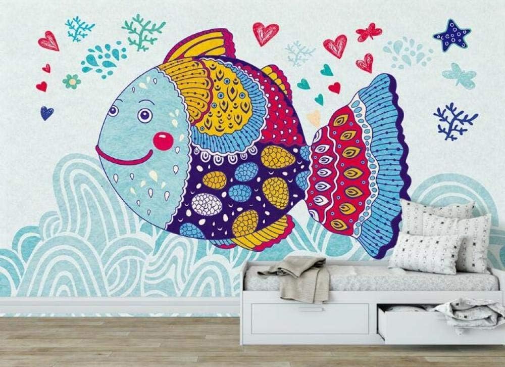 Liebe Schmetterlinge Bunte Schmetterlinge 3D Tapete Poster Restaurant Schlafzimmer Wohnzimmer Sofa TV Dekorative Wand-200cm×140cm