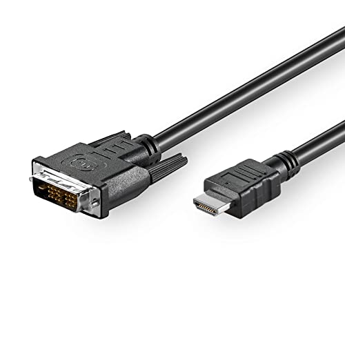 M-CAB - Videokabel - HDMI (M) bis DVI-D (M) - 2 m - Schwarz