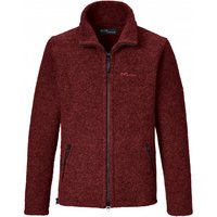 Mufflon - Jakob - Wolljacke Gr L rot