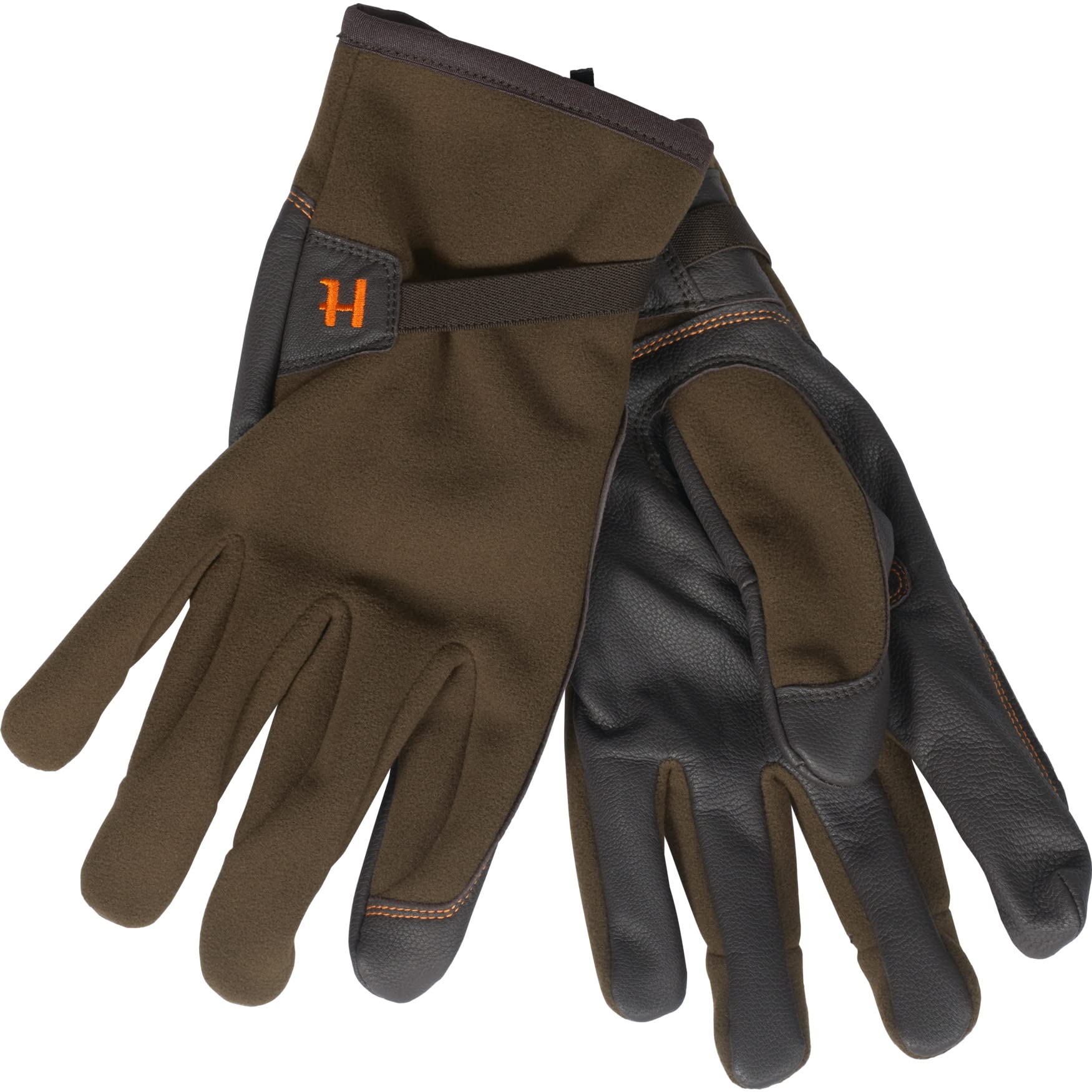 Härkila | Wildboar Pro Handschuhe | Professionelle Jagd Kleidung & Jagd Zubehör für Herren & Damen | Skandinavische Qualität Made to Last | Willow green/Shadow brown, XL