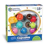 Learning Resources Smart Snacks Cupcake Formen-Steckspiel