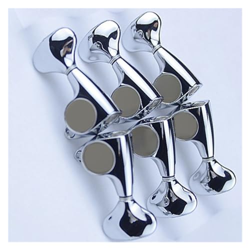 Strings Tuning Pegs Mechaniken Für Gitarre E-Gitarre, Akustikgitarre, beidseitige Kopfplatte, Stimmwirbel, Stimmwirbel, Gitarrenteile-Set