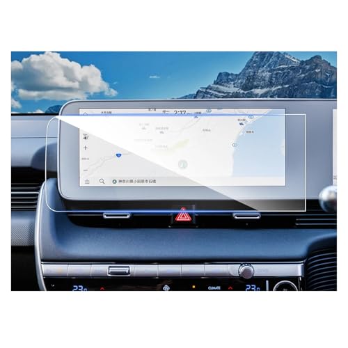 Für Ioniq 5 2021-2023 2024 12-Zoll-Auto-Multimedia-Radio-Displayschutzfolie Auto-Innenausstattung Navigation Schutzfolie Navigations-Displayschutz(Right Hand Drive)