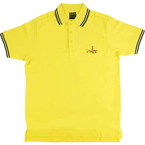 The Beatles Polo hemd -2XL- Yellow Submarine Gelb