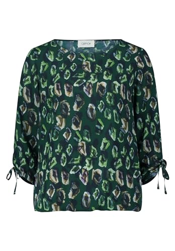 Cartoon Damen Casual-Bluse mit Muster Green/Green,38