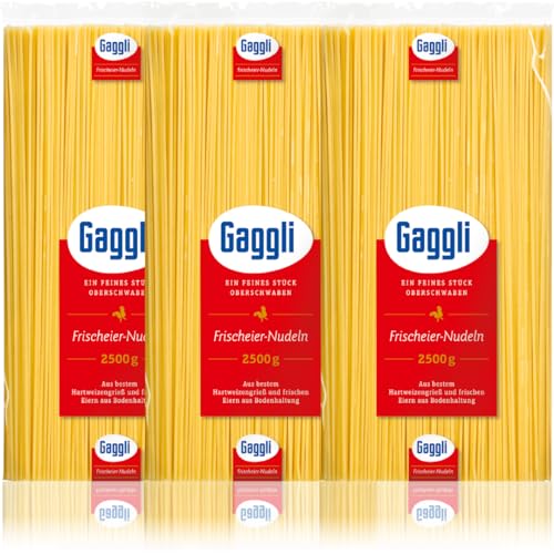 Gaggli Spaghetti pasta nudeln 2500 gramm x 3 Stück