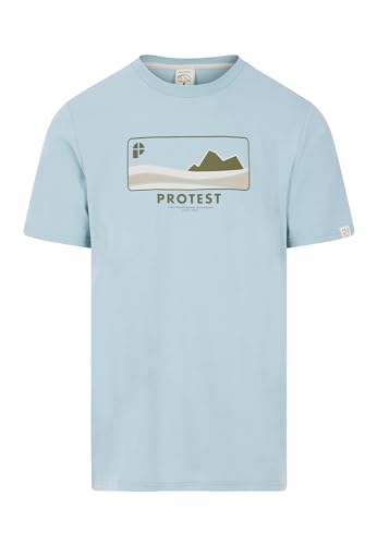 Protest Men T-Shirt PRTAMAGO Tourmaline Blue M