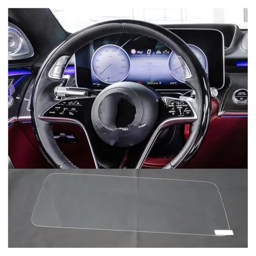 IMMLSX Für Für Benz EQE 2023 Auto GPS Navigation Dashboard Bildschirm Anti-Scratch Film Zubehör Gehärtetem Glas Schutz Film Navigation Schutzfolie Navigations-Displayschutz