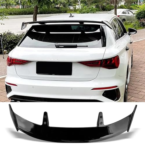 Auto Heckspoiler für Audi A3 Sportback 8P 2004-2013, Kofferraumspoiler Heckflügel Lippe Dekoration Car Tuning Styling Zubehör