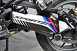 Uniracing Schwinge Dekoration Schutz Aufkleber Kit K47949 BMW 13, R1200GS ADV. LC '14-'18, R1250GS-Adv, Weiß Motorsport