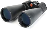 Celestron 71009 SkyMaster 15 x 70 mm Porroprismen-Fernglas mit mehrfach vergütete Linse und BaK-4 Prismenlinse, Schwarz