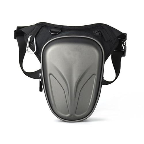 Leg Bag Motorrad Motorrad Oberschenkeltasche Multifunktionale Motorrad-Drop-Bein-Seitentasche, wasserdichte Motorradtasche, Outdoor-Freizeit-Hüfttasche, Motorrad, Motorrad(Matte Gray)