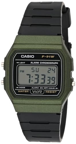 Casio Collection Unisex-Armbanduhr F-91WM-3AEF