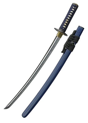 Golden Oriole Wakizashi + gefaltet + scharf + echte Hamon von Hanwei ® Silvio Overlach GmbH