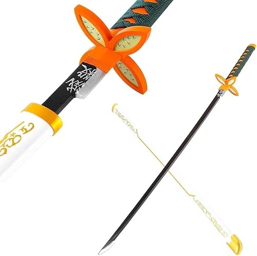 MAUXpIAO Cosplay Samurai Sword Für Demon Slayer, 75/100cm Halloween Katana Für Weihnachtsgeburtstage Geschenke Von Männern Und Frauen (Size : 75cm(29in) Kochou Shinobu) schwerter/A/100cm