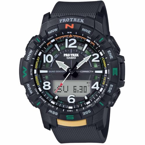 CASIO PRO TREK PRT-B50-1ER Watch Men Anthracite/Silver 2019 Pulsmessgerät